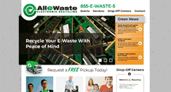 Desktop Screenshot of allewaste.com